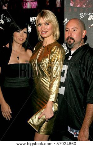 Jenapher Forline with Rena Riffel and David Forline at a screening of 