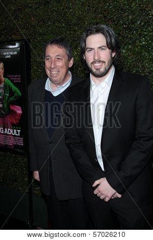 Ivan Reitman and Jason Reitman at the 