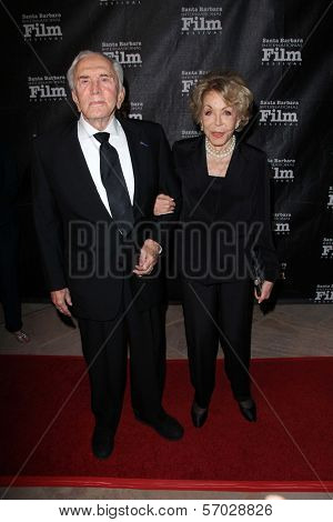 Kirk Douglas, Anne Douglas at the SBIFF 2011 Kirk Douglas Award honoring Michael Douglas, Four Seasons Biltmore, Santa Barbara, CA 10-13-11