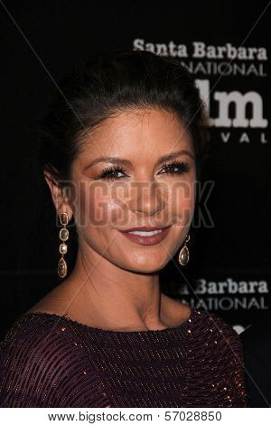 Catherine Zeta-Jones at the SBIFF 2011 Kirk Douglas Award honoring Michael Douglas, Four Seasons Biltmore, Santa Barbara, CA 10-13-11
