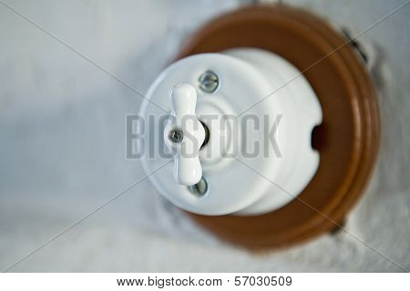 Porcelain Light Switch