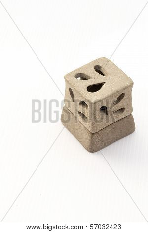 Ceramic Candle Handler