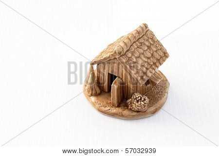 Ceramic Cabin Model