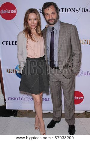 Leslie Mann, Judd Apatow at the March Of Dimes' 6th Annual Celebration Of Babies Luncheon, Beverly Hills Hotel, Beverly Hills, CA 12-02-11