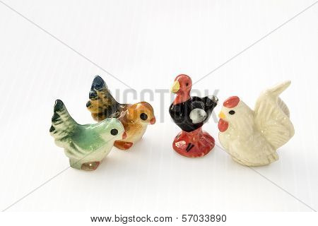 Ceramic Birds Model