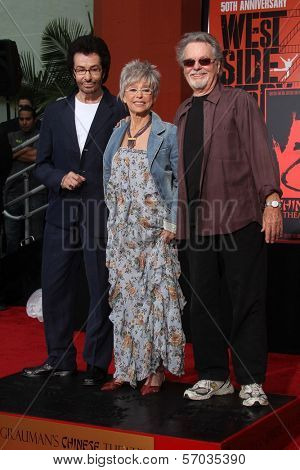 George Chakiris, Rita Moreno and Russ Tamblyn at the 