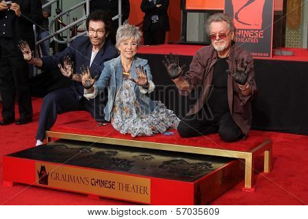 George Chakiris, Rita Moreno and Russ Tamblyn at the 