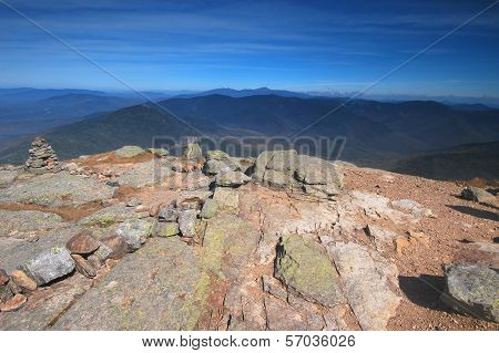 Franconia Ridge In The White Mountains In New Hampshire