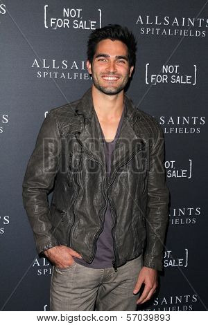 Tyler Hoechlin at the AllSaints Spitalfields and Not For Sale Collection Launch, The Music Box, Hollywood, CA 10-24-11