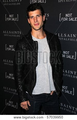 Parker Young at the AllSaints Spitalfields and Not For Sale Collection Launch, The Music Box, Hollywood, CA 10-24-11