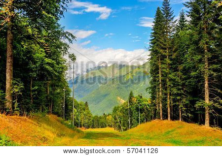 Krasnaya Polyana Ski Resort, Sochi, Russia
