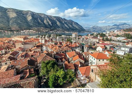 Bay of Kotor, Montenegro. Boka kotorska.