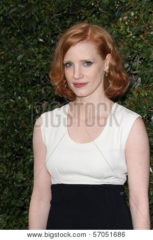 Jessica Chastain at a Benefit Dinner For The Natural Resources Defense Council's Ocean Initiative hosted by Chanel, Privaye Location, Malibu, CA. 06-04-11