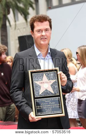 Simon Fuller at Simon Fuller's induction into the Hollywood Walk of Fame, Hollywood, CA. 05-23-11