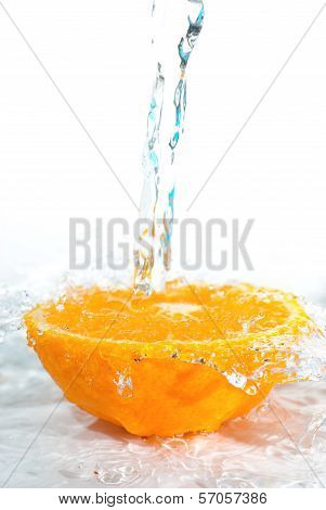 Orange And Water