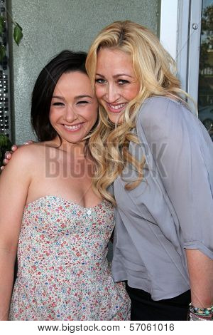 Danielle Harris, Jennifer Blanc at 