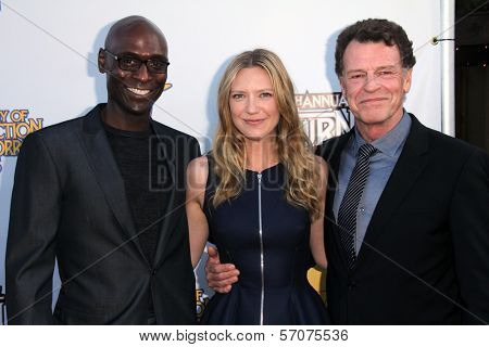 Lance Reddick, Anna Torv, John Noble at the 37th Annual Saturn Awards, Castaway, Burbank, CA. 06-23-11