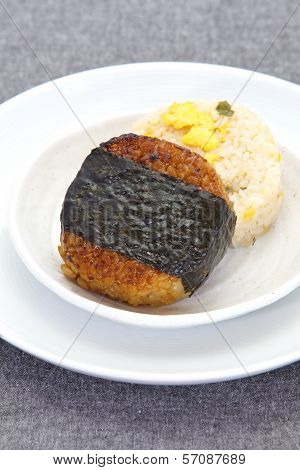 Japanese food Onigiri rice ball