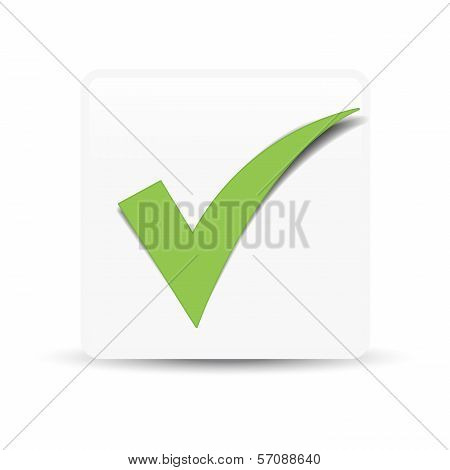 Green Check Mark Symbol