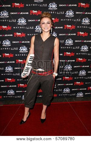 Samaire Armstrong at the Teen People 2003 Artist Of The Year and AMA After-Party, Avalon, Hollywood, CA 11-16-03
