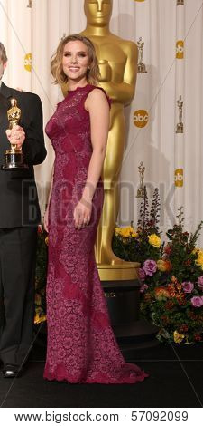 Scarlett Johansson  at the 83rd Annual Academy Awards Press Room, Kodak Theater, Hollywood, CA. 02-27-11