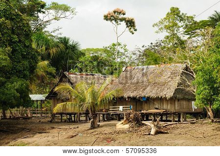 Peruvian Amazonas, Indian Settlement