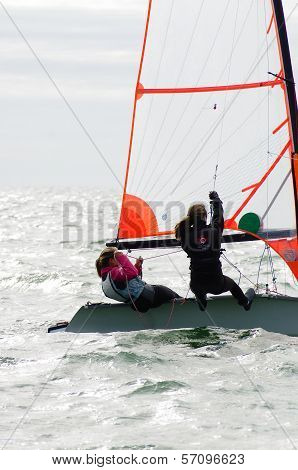 Rounding The Mark At The 29Er Nationals