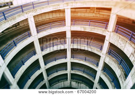View Of Multilevel Parking