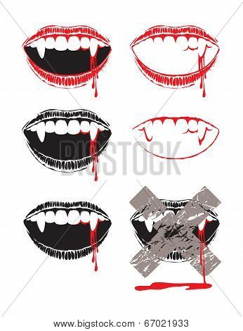 Vampire lips