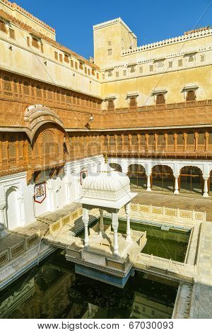 Junagarh Fort In City Of Bikaner Rajasthan State In India