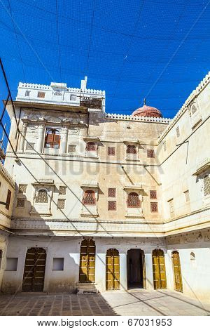 Junagarh Fort In City Of Bikaner Rajasthan State In India