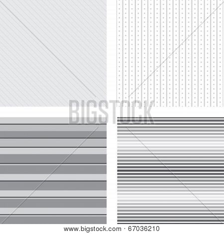 Grey Striped Backgrounds