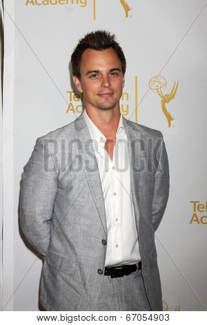 LOS ANGELES - JUN 19:  Darin Brooks at the ATAS Daytime Emmy Nominees Reception at the London Hotel on June 19, 2014 in West Hollywood, CA