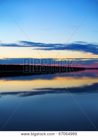 Decline over the river