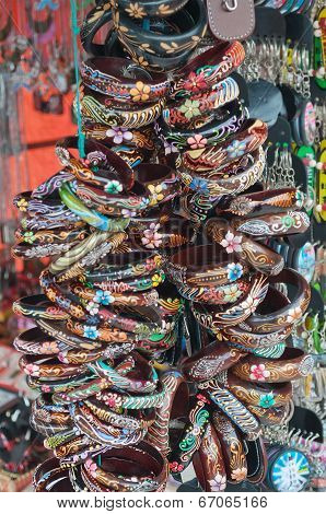 Colorful Wooden Bracelets