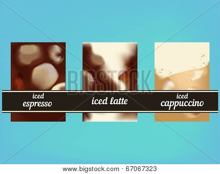 Iced coffee