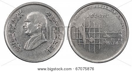 Jordanian Piasters Coin