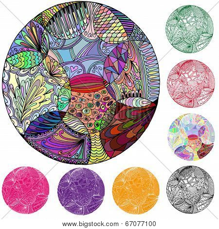 The Circle Of Elements Of Abstraction