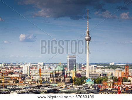 Fernsehturm Television Tower, Berlin Views, Germany