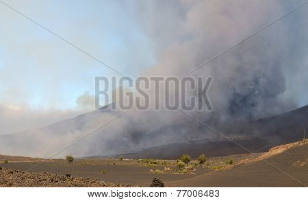 Erupting Volcano