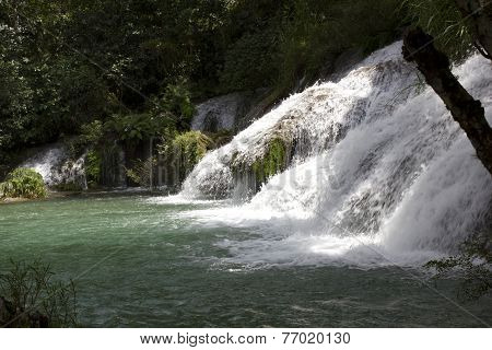 El Nicho Waterfall