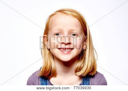 girl make grimaces