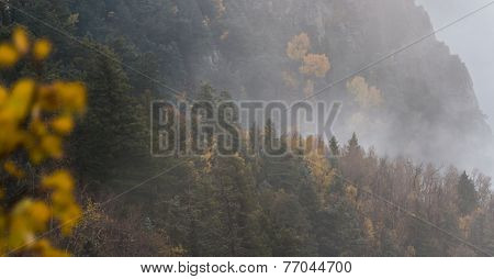 Autumn Morning In The Mounains