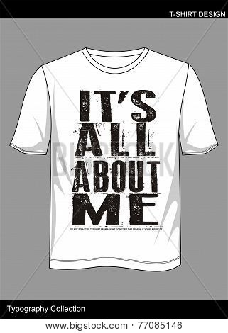 T Shirt About Me