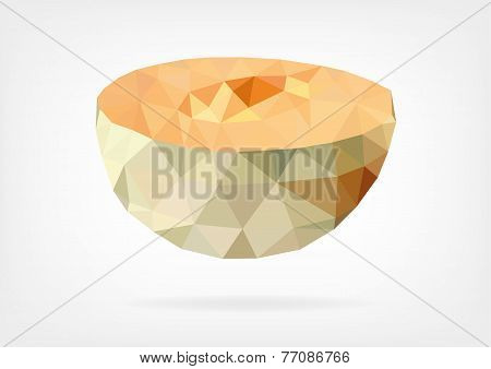Low Poly Melon