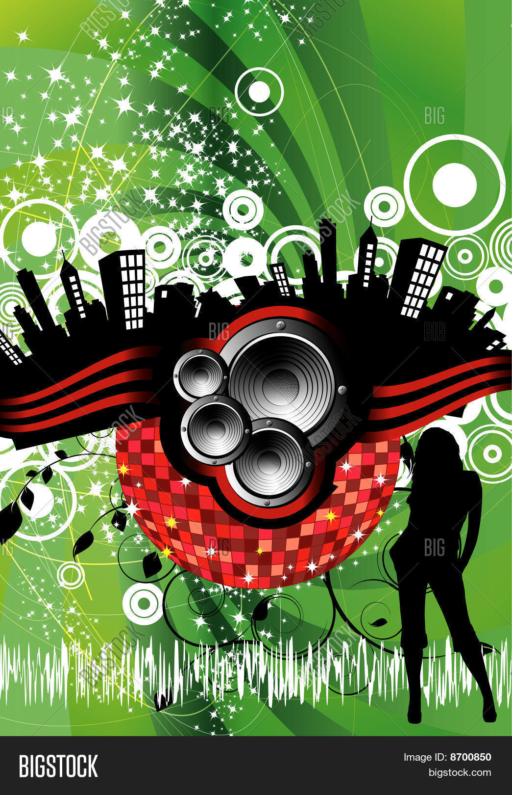Abstract Music Vector & Photo (Free Trial) Bigstock