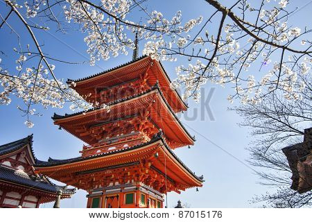 Kiyomizu-dera In Temple Kyoto