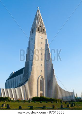 Hallgrimskirkja Cathedral in Reykjavik
