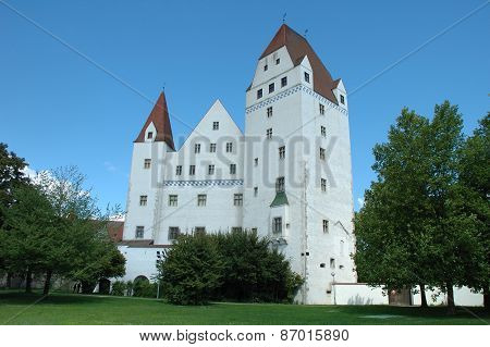 New Castle Building In Armament Museum In Ingolstadt In Germany