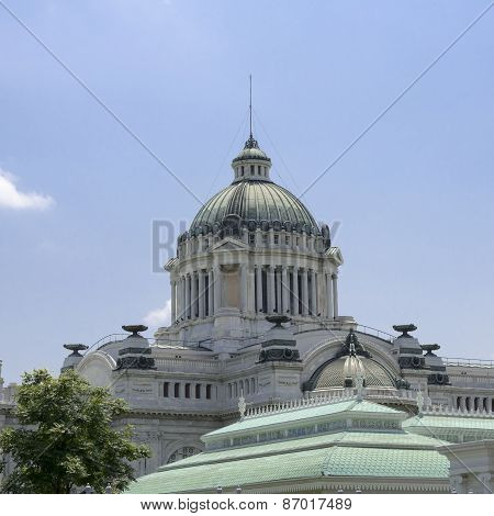 The Ananta Samakhom throne hall in thailand
